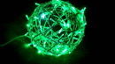 "Светодиодный Светящейся шар" Зеленый 80 см