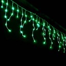 Светодиодная бахрома зеленая в бобине 30 м. 0,6 м