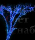 Гирлянда на дерево "Спайдер-Супер" 9 x 10м Синяя