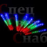 LED гирлянда. Светодиодные сосульки. Разноцветные 3,2 м