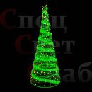 Светодиодная елка "Конус" Дюралайт 2 м Зеленая