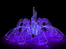 Светодиодный фонтан "Симфония" Фиолетовый 