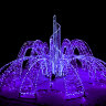 Светодиодный фонтан "Симфония" Фиолетовый 