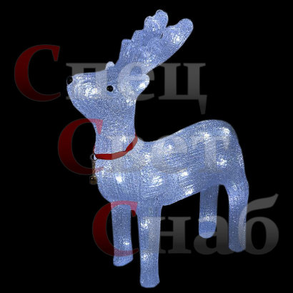 Светодиодный "Олень 30х11х40" 40 LED 30х11х40 см