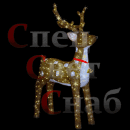 Светодиодная акриловая фигура Олень 228LED 80 х 50 х 130 см