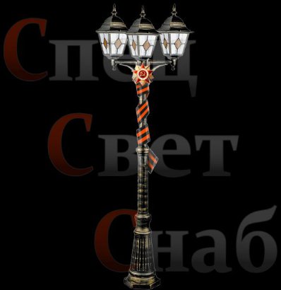 Украшение уличные столбы. лента 2 м