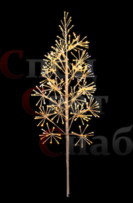 Елка светодиодная 1,5 м Теплый белый