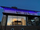 Гирлянда для загородного дома синяя 3*0,6 м СПП